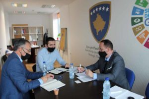 HERAS+ team meets the representatives of the Strategic Planning Office of Kosovo