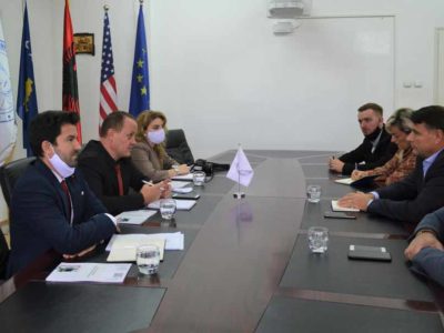 ‘HERAS Plus’ Team meets with the representatives of the University “Kadri Zeka” in Gjilan