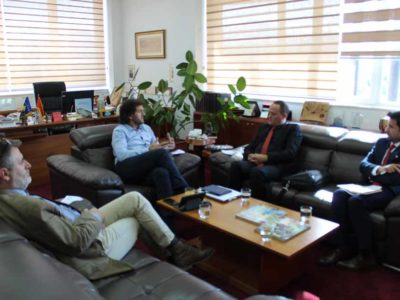 HERAS Plus team meets with the representatives of the University of Applied Sciences in Ferizaj