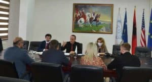 ‘HERAS Plus’ Team meets with the representatives of the University “Kadri Zeka” in Gjilan