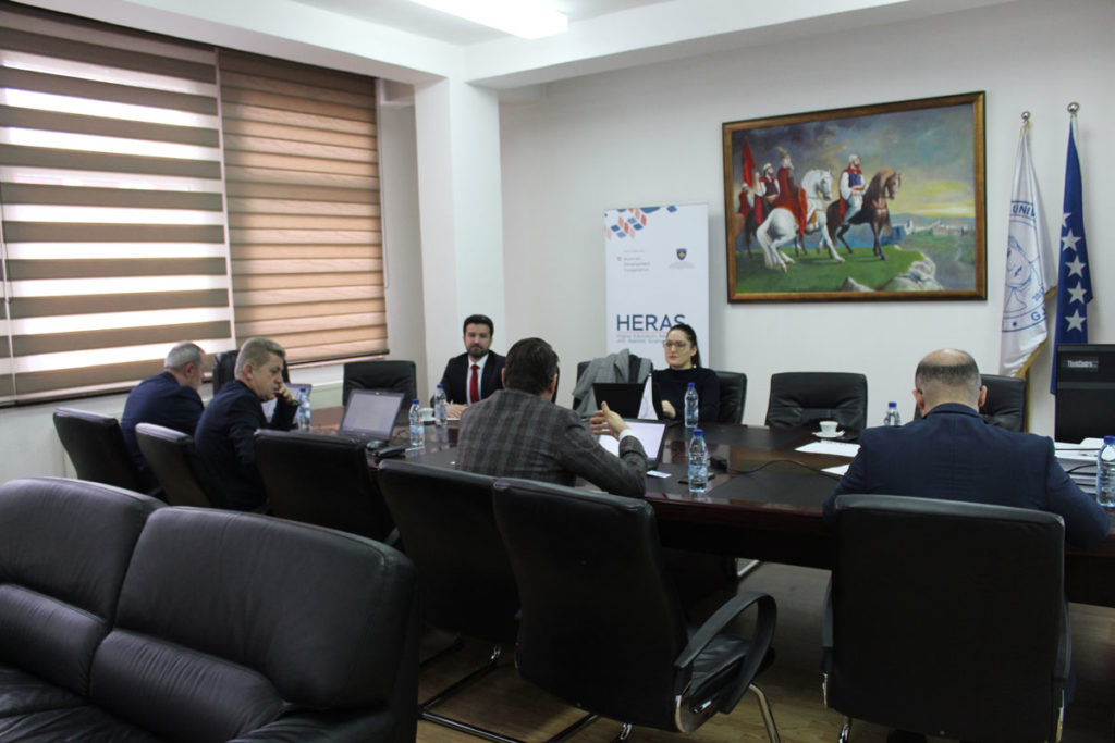 HERAS Plus Project supports the University “Kadri Zeka” in Gjilan in their preparations for institutional accreditation