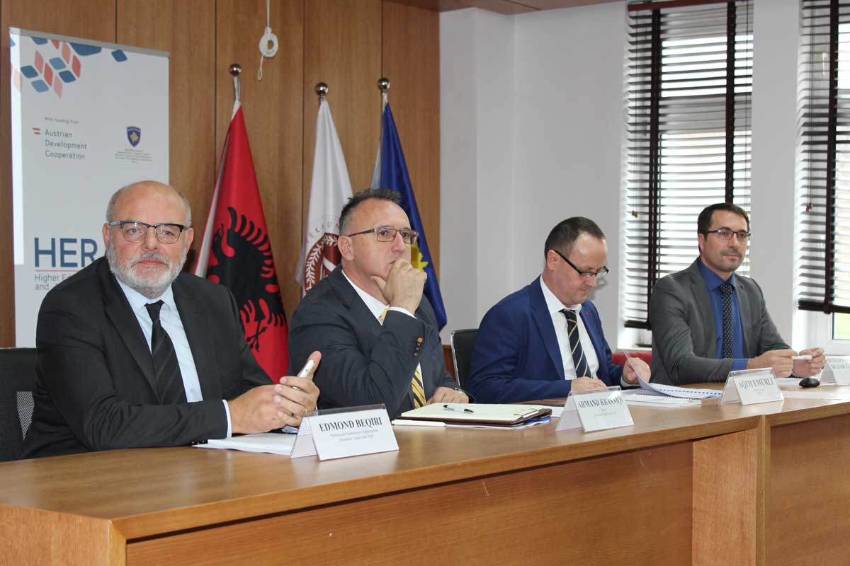 HERAS Plus and University “Haxhi Zeka” in Peja signed Memorandum of Understanding for strategic cooperation