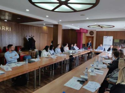 HERAS Plus conducts a two-day tailor made training on Project Cycle Management for the University “Ukshin Hoti” in Prizren