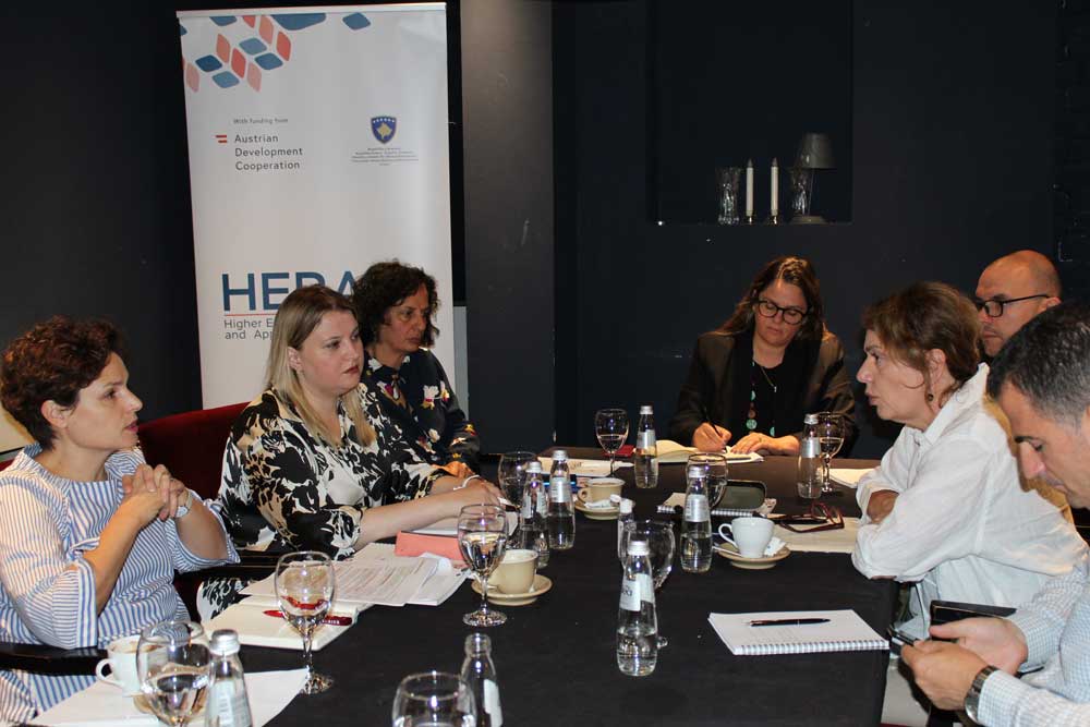 On 17 June 2022, we had the pleasure of supporting a valuable exchange between Ms. Gudrun Feucht, HERAS Plus International expert, and the Kosovo Accreditation Agency (KAA) ...