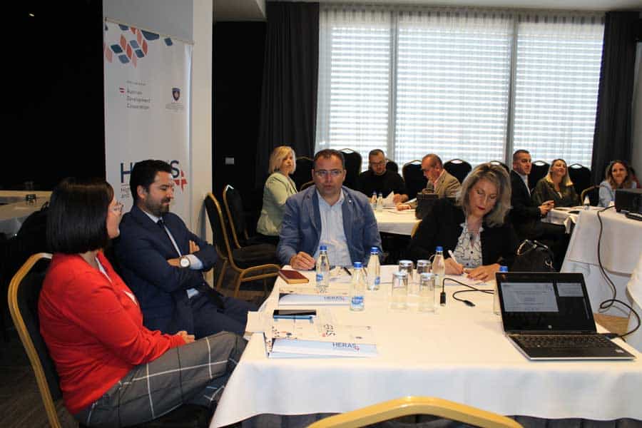On 19, 21 and 23 September 2022, HERAS Plus was happy to organise and facilitate tailormade trainings on “Embedding the Concept of Learning Outcomes in Achieving Strategic Education Objectives”