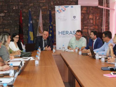 HERAS Plus supports University “Ukshin Hoti” in Prizren to review the quality assurance instruments