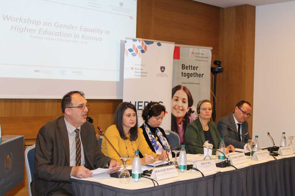 Workshop on Gender Equality in Higher Education