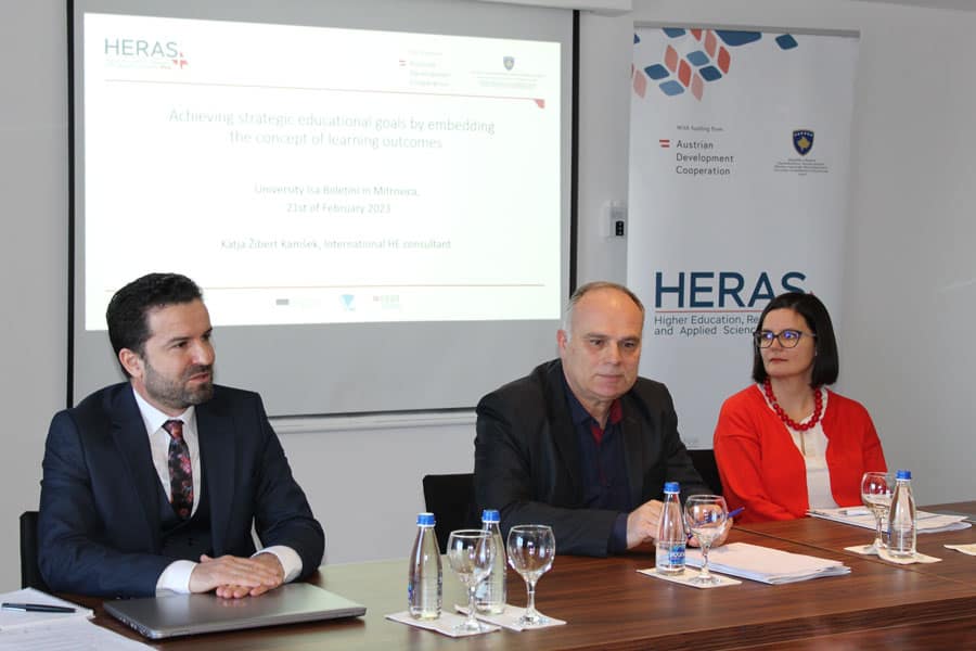 On 21 and 22 February 2023, the Project was happy to organize and deliver one-day training events for the University “Isa Boletini” in Mitrovica (UIBM) and University “Kadri Zeka” in Gjilan (UKZ) respectively.