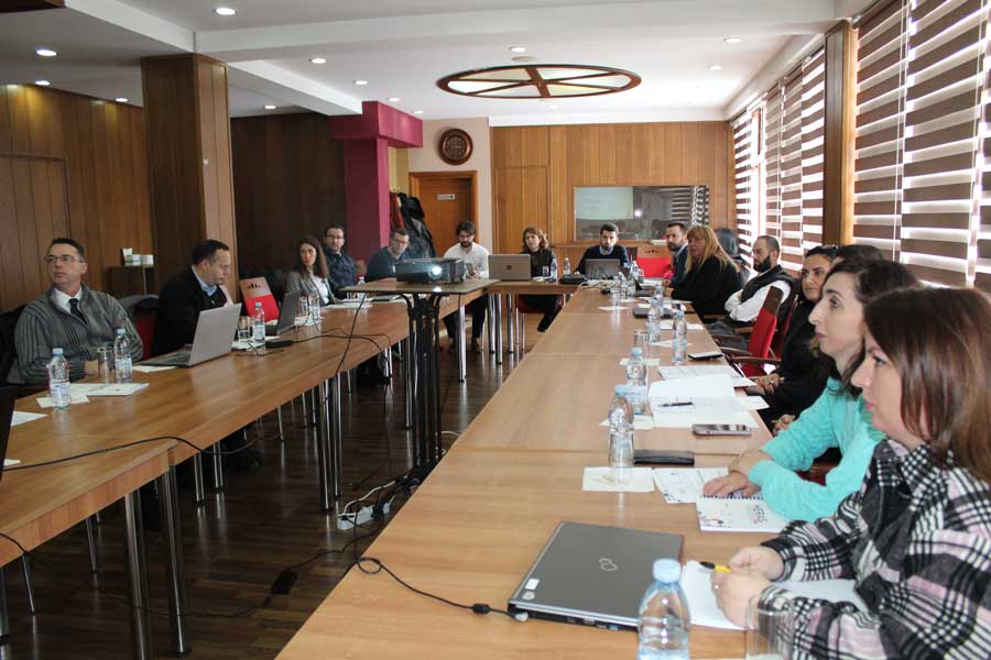 HERAS Plus organizes a two-day training on Project Cycle Management for the University “Haxhi Zeka” in Peja