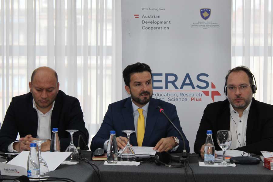 HERAS Plus organized the workshop on fostering innovation culture in Kosova through co-funded instruments